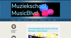 Desktop Screenshot of musicblvd.nl